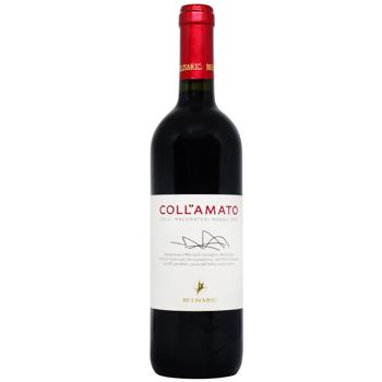 Вино Collamato Belisario Colli Maceratesi Rosso червоне сухе 13,5% 0,75л - купити, ціни на Auchan - фото 1