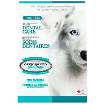 Oven-Baked Tradition Dental Care сухий корм для собак 9,07 кг - риба - купить, цены на MasterZoo - фото 1