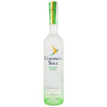 Ukrainian Soul Organic Vodka 40% 0.5l - buy, prices for MegaMarket - photo 1