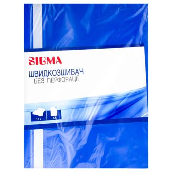 Sigma File Folders Plastic with transparent top without perforation - buy, prices for METRO - photo 1