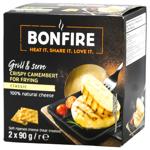 Bonfire Camembert Soft Heat Treated Cheese 55% 90g x 2pcs
