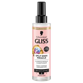 Gliss Split Hair Miracle For Damaged Hair And Split Ends Express-Conditioner 200ml