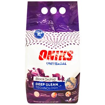 Пральний порошок Oniks Universal Чорна орхідея безфосфатний 4кг