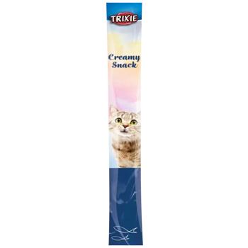 Лакомство для кошек Trixie Creamy Snacks с белой рыбой палочки 5шт х 14г - купить, цены на MasterZoo - фото 2