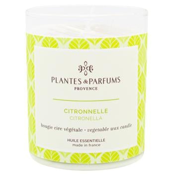 Plantes&Parfums Citronnelle Scented Candle 180g - buy, prices for WINETIME - photo 1