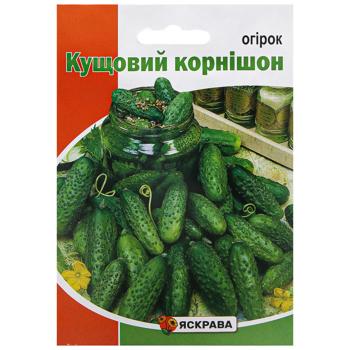 Семена Яскрава Огурец Кустовой корнишон 5г