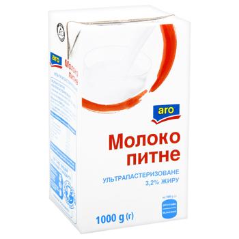 Молоко Aro ультрапастеризованное 3,2% 1000г - купить, цены на METRO - фото 2