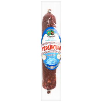 Ukrprompostach-95 Ukrainian Boiled-Smoked Sausage High Grade 342g - buy, prices for NOVUS - photo 1