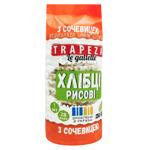 Галеты Trapeza рисовые с чечевицей 130г