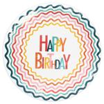 Тарелка Actuel Happy Birthday 23см 10шт