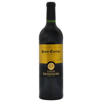 Louis Eschenauer Saint-Emilion Red Dry Wine 13.5% 0.75l - buy, prices for MegaMarket - photo 1