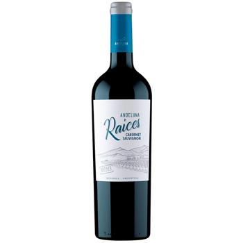 Вино Andeluna Raices Cabernet Sauvignon червоне сухе 14,3% 0,75л