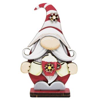 Mis Lt Wooden Smurf on a Stand Christmas Decoration - buy, prices for - photo 5