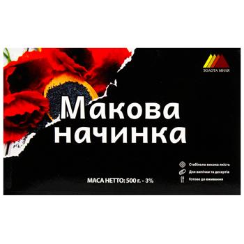 Маковая начинка Золотая Миля 500г - купить, цены на Чудо Маркет - фото 2