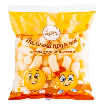 Круп'яні палички Солодка Мрiя солодкі з сух. мол. неглаз.100г - купити, ціни на Grono - фото 1