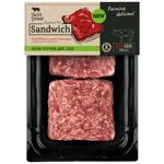 Skott Smeat Chilled Beef Patties for Sandwiches 240g