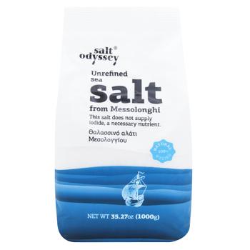 Salt Odyssey From Messolonghi Sea Salt 1kg - buy, prices for WINETIME - photo 1