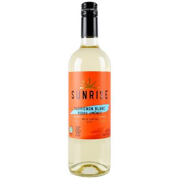 Вино Sunrise Sauvignon Blanc белое сухое 12% 0,75л