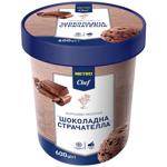 Мороженое Metro Chef Шоколадная Страчателла молочное 600г
