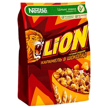 Готовий сухий сніданок NESTLÉ LION 450г