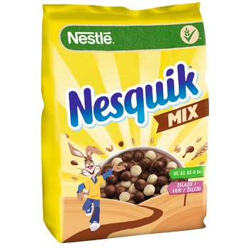 Готовий сухий сніданок NESTLÉ NESQUIK MIX 460г