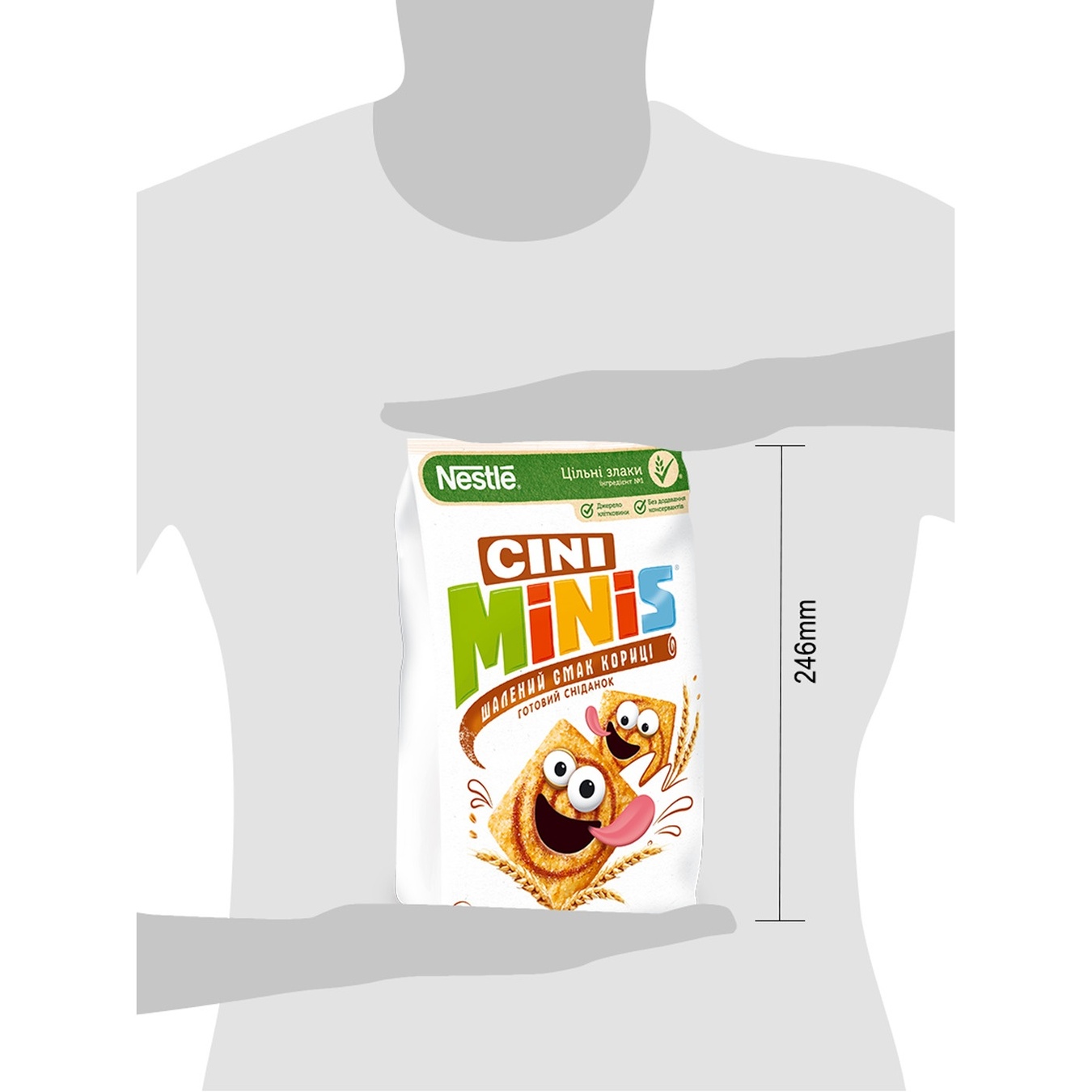 

Готовый сухой завтрак NESTLÉ® CINI-MINIS® со вкусом корицы 250г