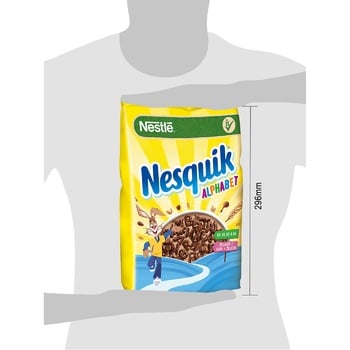 Готовый сухой завтрак NESTLÉ® NESQUIK® Alphabet 460г - купить, цены на Auchan - фото 2