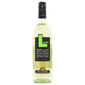 Folonari Leggero delle Venezie IGT White Dry Wine 11% 0.75l - buy, prices for Supermarket "Kharkiv" - photo 1