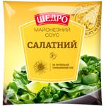 Майонезний соус Щедро Салатний 30% 380г