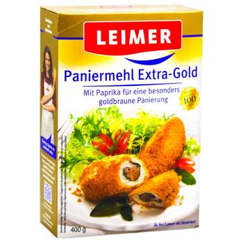 Сухарі панірувальні Leimer Екстра-голд з паприкою 400г - купити, ціни на МегаМаркет - фото 2