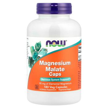 Now Foods Magnesium Malate 180 capsules - buy, prices for Biotus - photo 1