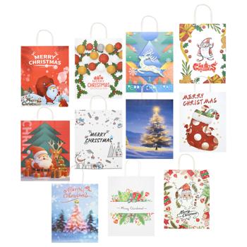 New Year's Paper Package in Assortment 26*33*12cm - buy, prices for Za Raz - photo 1