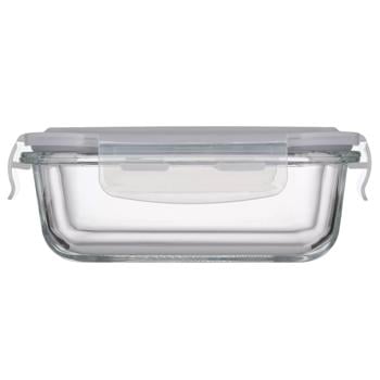 Контейнер для зберігання Ardesto Gemini прямокутний скляний 0,38л - купити, ціни на МегаМаркет - фото 3