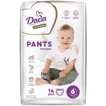 Dada Elite Care Diapers-panties XL 6 15kg+ 14pcs - buy, prices for Auchan - photo 1