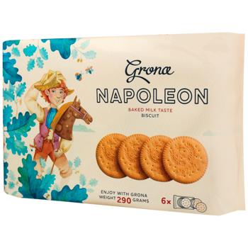Grona Napoleon Cookies with Baked Milk Flavor 290g - buy, prices for Epicentr FOOD - photo 2