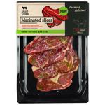 Яловичина Skott Smeat маринована різана слайсами охолоджена 400г