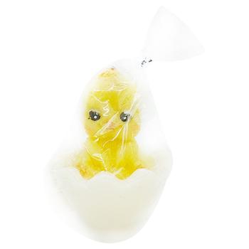 Свічка Курча в гіпсовому кашпо - купити, ціни на Чудо Маркет - фото 1