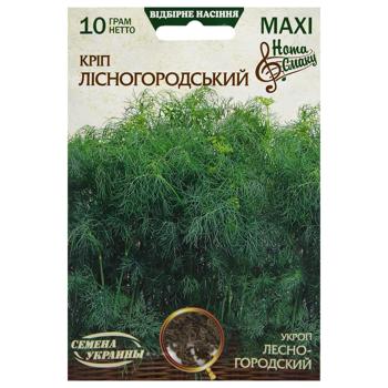 Семена Семена Украины Maxi Укроп Лесногородский 10г - купить, цены на - фото 1