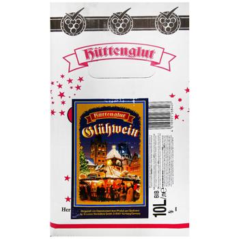 Hüttenglut Red Semi-sweet Mulled Wine 9% 10l Hüttenglut Red Semi-sweet Mulled Wine 9% 10l - buy, prices for - photo 2