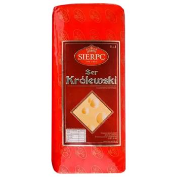 Сыр Sierpc Королевский 45% - купить, цены на Чудо Маркет - фото 1
