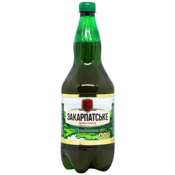 Zakarpatske Original Light Beer 4.4% 1.2l - buy, prices for METRO - photo 1