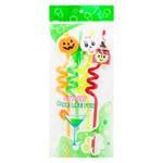 Zed Halloween Drinking Straws 4pcs