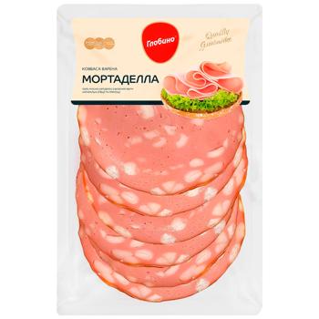 Globino Mortadella Boiled Cut Sausage 105g - buy, prices for Torba - photo 1