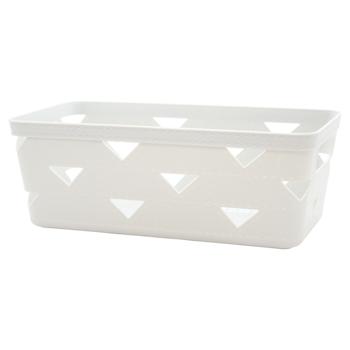 Zed Storage Basket with Handles Crystal Series 25.3х12.3х9cm - buy, prices for EKO Market - photo 3