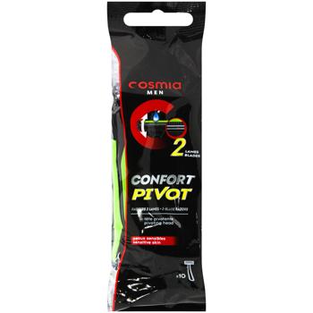 Станок для гоління Cosmia Men 2 леза 10шт