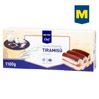 Десерт Metro Chef Тірамісу савоярді 1,1кг - купити, ціни на  - фото 1