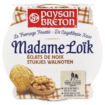 Сир Paysan Breton Madame Loik м'який збитий з волоським горіхом 60% 150г - купити, ціни на Auchan - фото 2