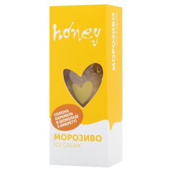 Морозиво Honey Карамель в шоколаді з амаретті 85г - купити, ціни на WINETIME - фото 1