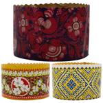 Форма для випічки Любисток пасхальна паперова 130*85мм