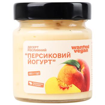 Десерт растительный Wanted Vegan Персиковый йогурт 180г - купить, цены на WINETIME - фото 2